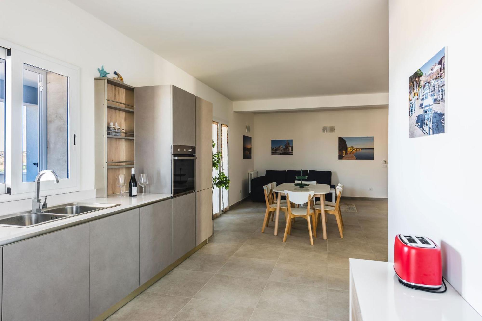Etna Mare Apartments By Wonderful Italy เอากุสตา ภายนอก รูปภาพ